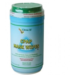 Citrus II CPAP Mask Cleaner Wipes